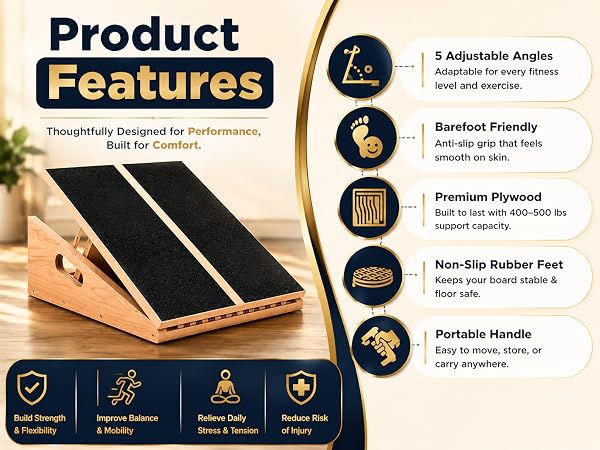 slant board for calf stretching stretch board slant incline board