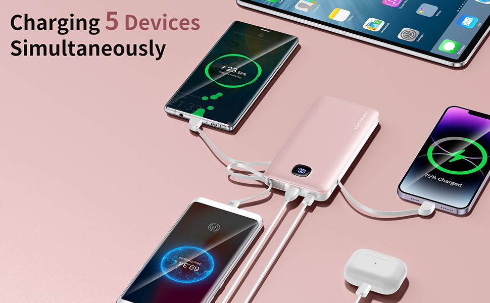 power bank with LCD display