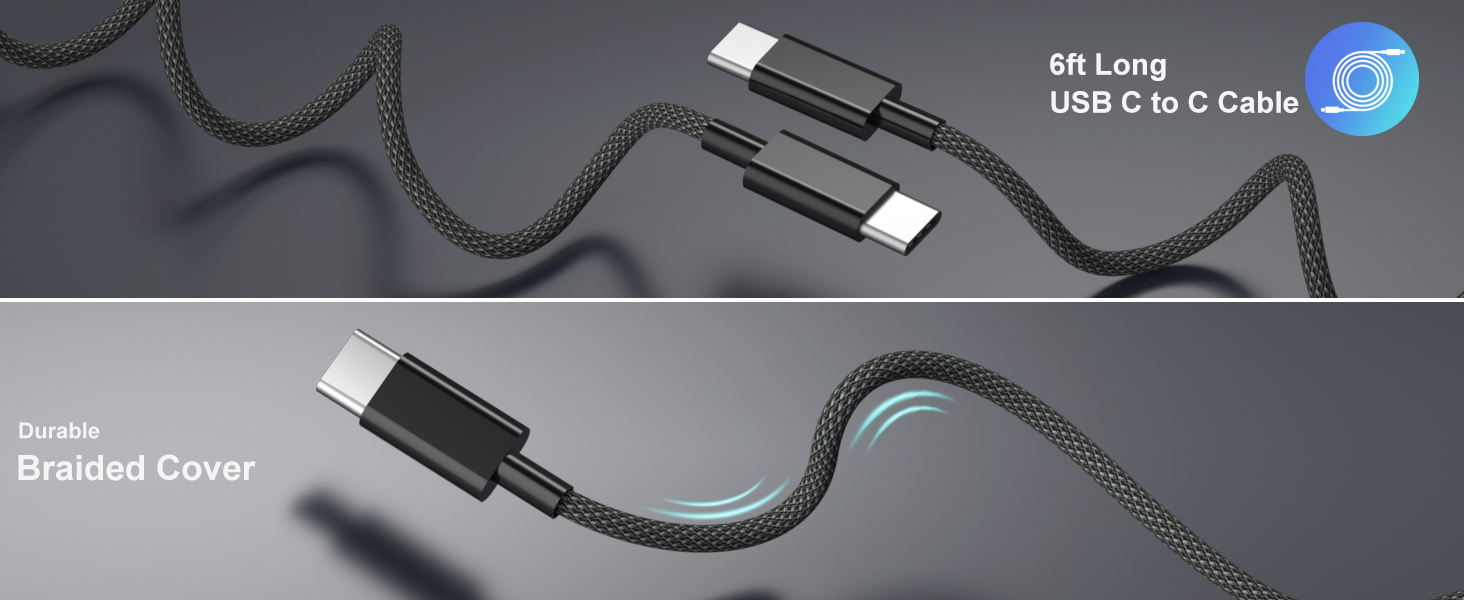 USB c to usb c cable