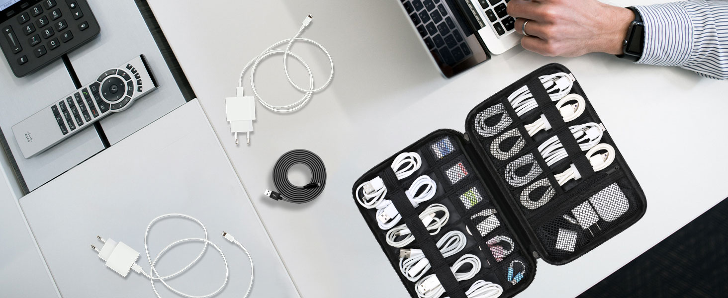 Electronics Organizer Travel Case