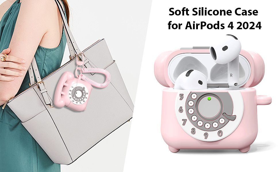 airpod 4 case pink