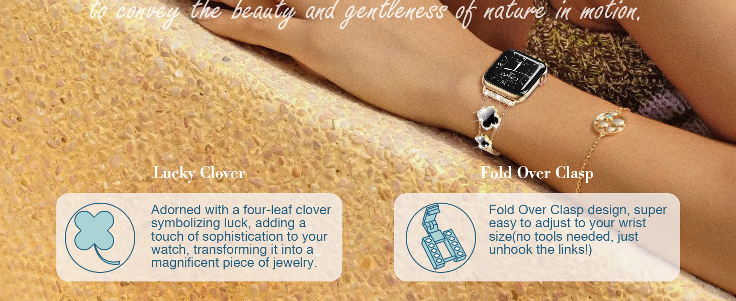 Compatible with apple watch bands for women