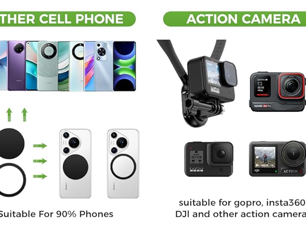 around the neck phone holder