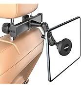 OHLPRO Tablet Holder for Car Headrest,360°Adjustable Magnetic Tablet Mount for Car Backseat,Gifts...