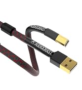 Tertullus HiFi USB 2.0 Cable USB A to USB B Digital Audio Cable Audiophile Cable (1m/3.28ft)