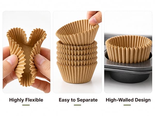 200 standard cupcake liners