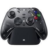 ECHTPower EP04 Wireless PC Controller with TMR Joysticks & Dual Hall Triggers, Multi-Platform Gam...