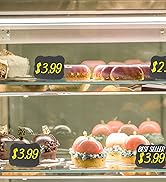 PigPotParty 12 Pcs 4"x3" Small Food Labels for Party Buffet - Mini Chalkboard Signs for Food Disp...