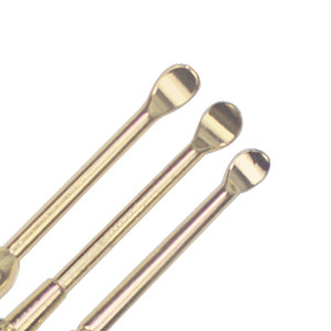 3 Different Sizes of Traditional Ear Curette