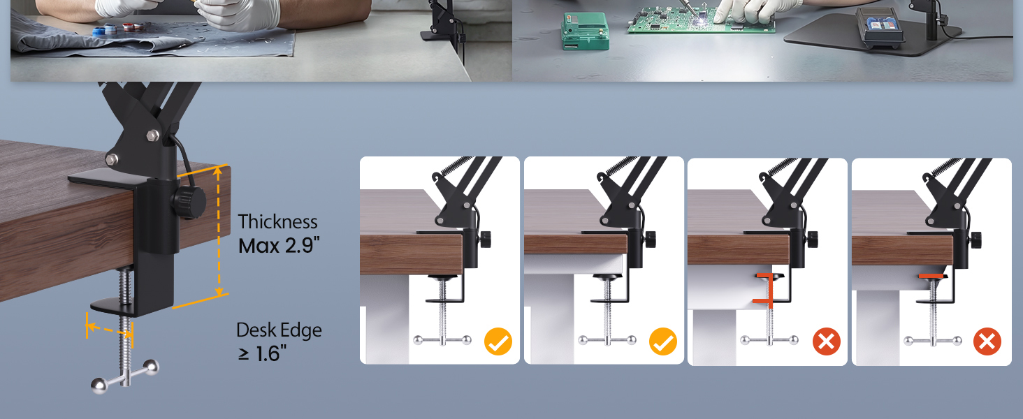 Magnifying Desk Lamp