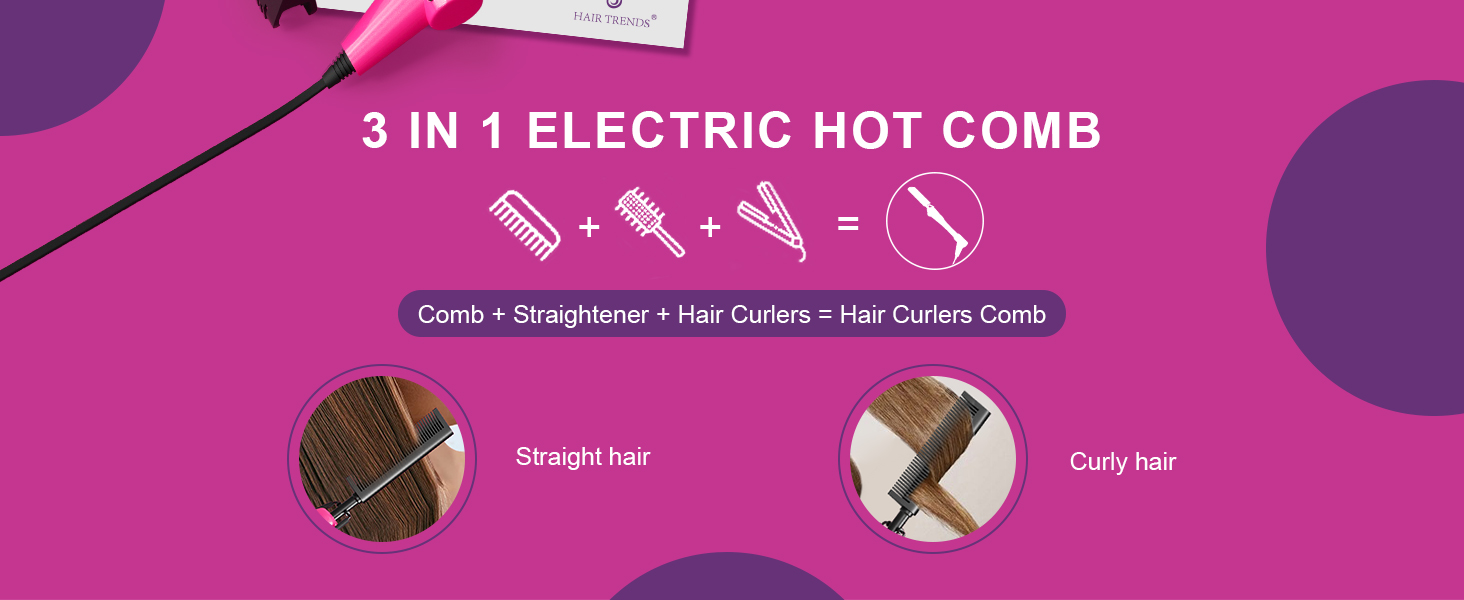 electric pressing comb