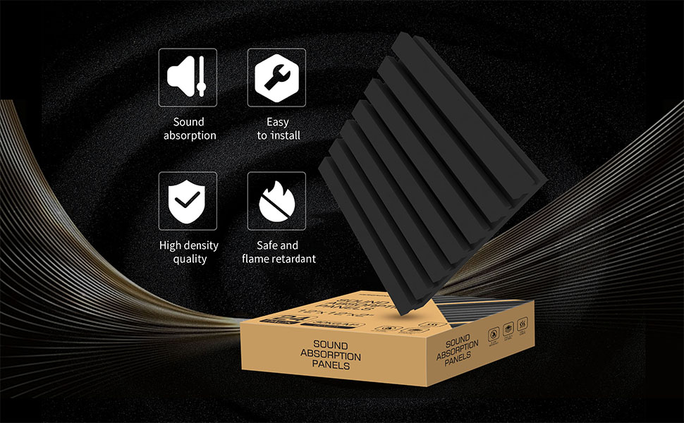 Sound Proof Foam Panels for Walls 