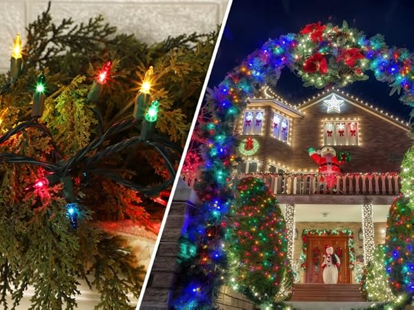 Festive Colorful Glow