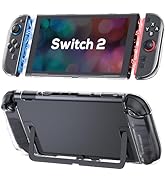 TIKOdirect Clear Dockable Case Compatible with Nintendo Switch 2(2025), Slim Protective PC Case f...