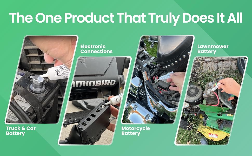 spark plugs grease electrical connectors silicone battery terminals lube tube dielectric lubricant
