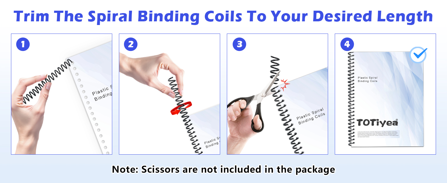 Plastic Spiral Binding Coils