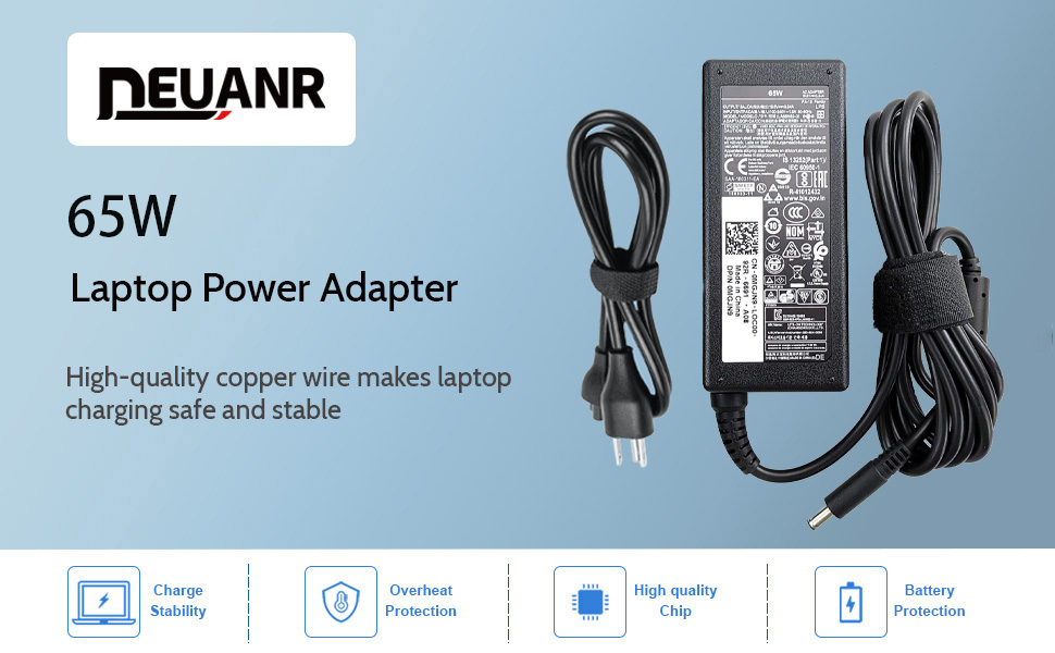 Fit for DELL 65W laptop charger