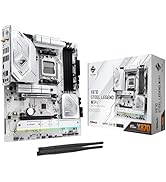 ASRock X870 Steel Legend WiFi 7 AMD Ryzen Socket AM5 ATX Motherboard DDR5 DIMMs 8000 MHz 256 GB S...
