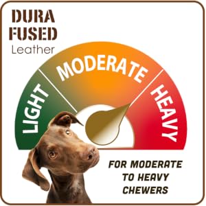 lether lether leatherr chue proof genuine lether leather chu juguetes de quero para perros