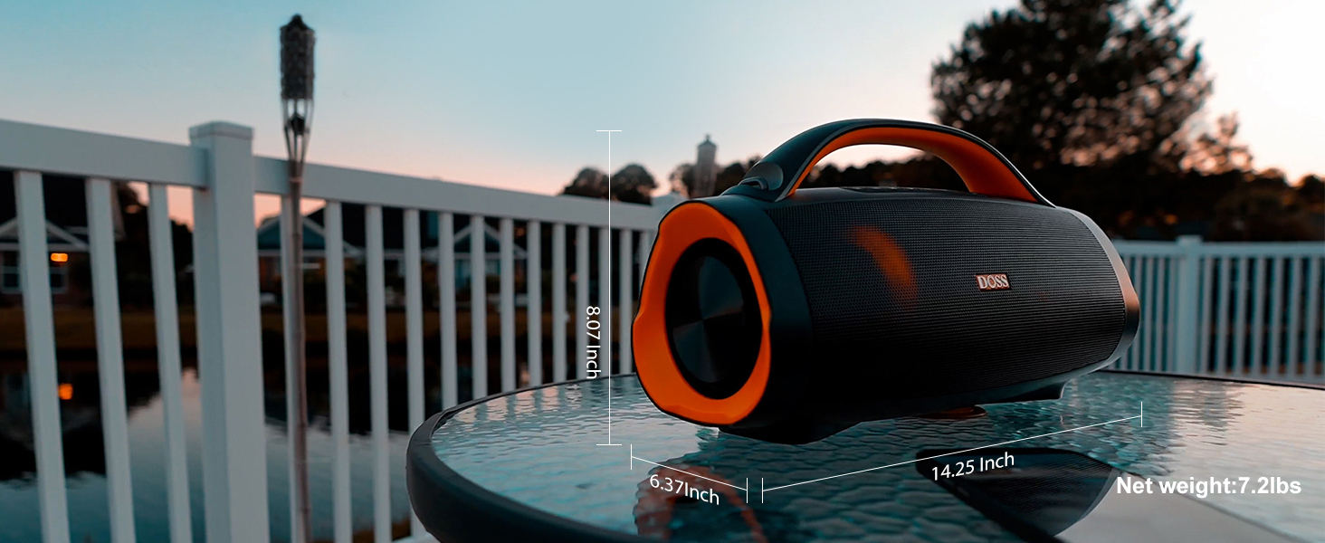 DOSS Extreme Boom Pro bluetooth speaker