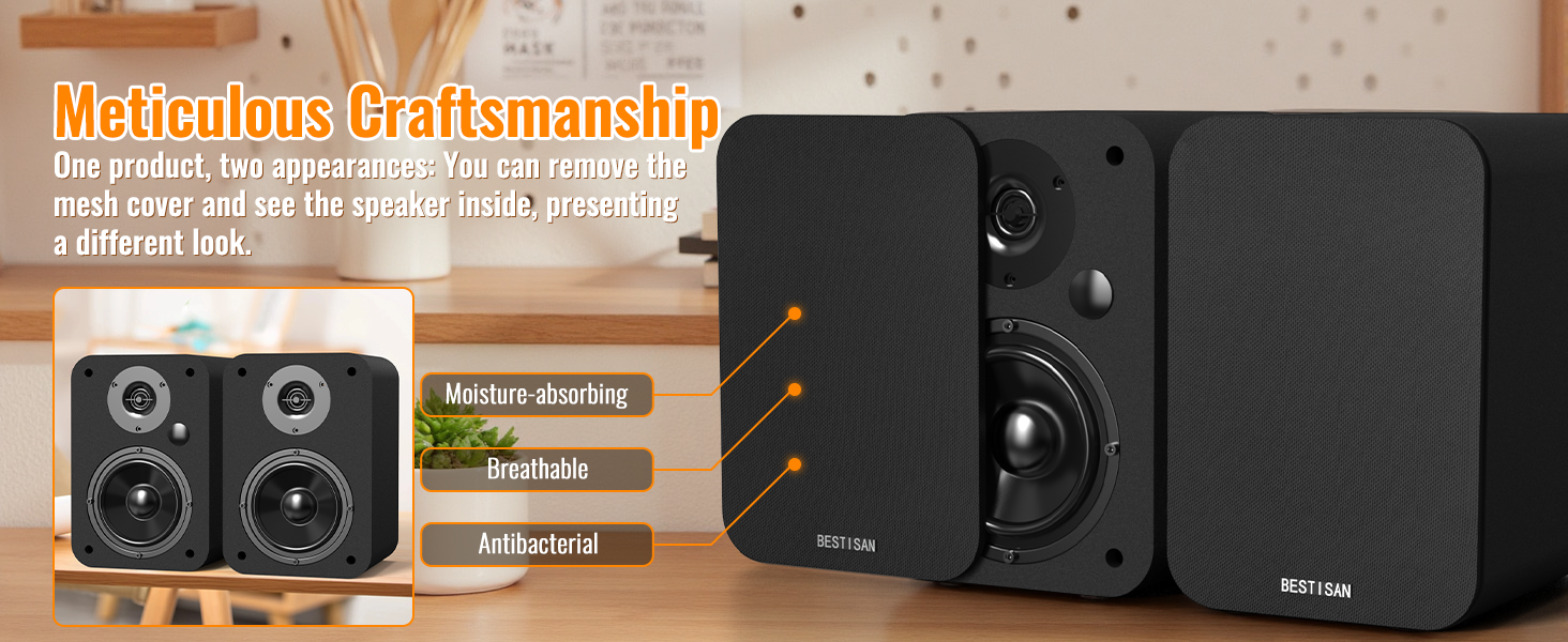 powered bookshelf speakers