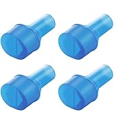QINGLER Big Bite Replacement Hydration Pack Valve Blue 4 Pack