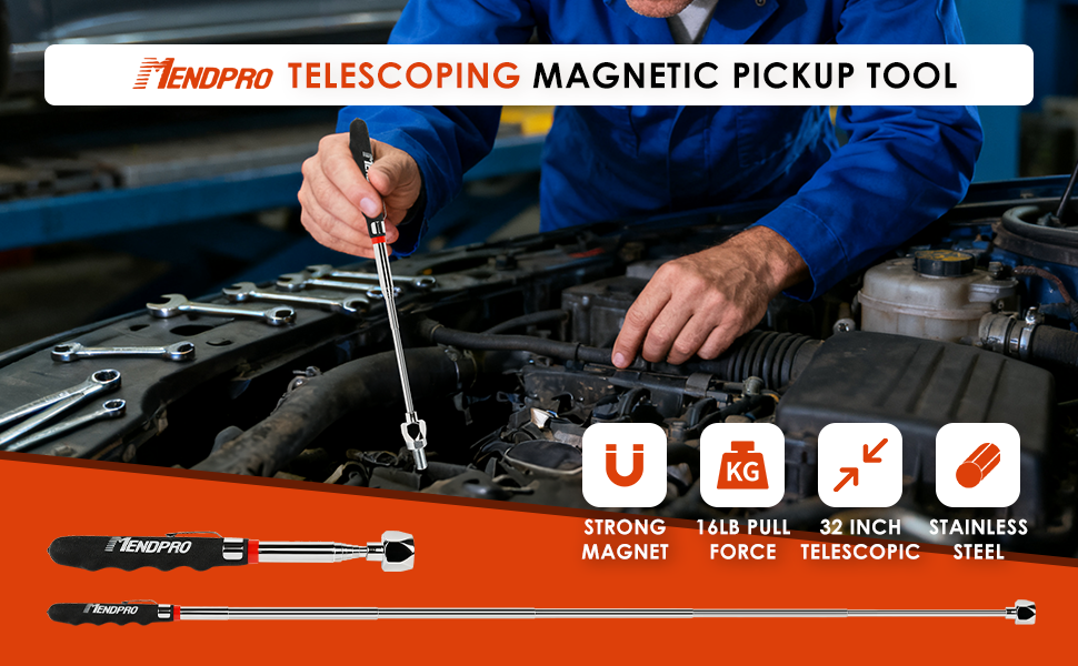 magnetic pickup tool