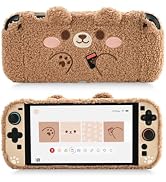 GeekShare Plush Case Compatible with Switch 2 (2025), NS2 Protective Cover for Switch Console and...