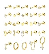 cartilage earring gold hoop earrings gold earrings for women