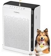 Air Purifiers for Home Large Room up to 2200ft², MOOKA Air Purifier for Home Pets Bedroom with EC...