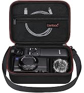 Canboc Carrying Camera Case for Sony ZV-1/ ZV-1 II/ZV-1F Vlog Digital Camera &amp; Vlogger Accessory ...