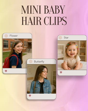 Mini Baby Hair Clips