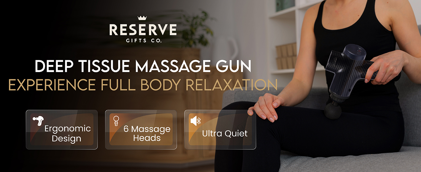 Deep Tissue Massage Gun