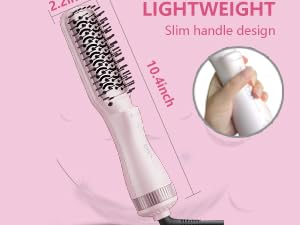 hair straightener brush,hot brush hair straightener,blowdryers brush for hair
