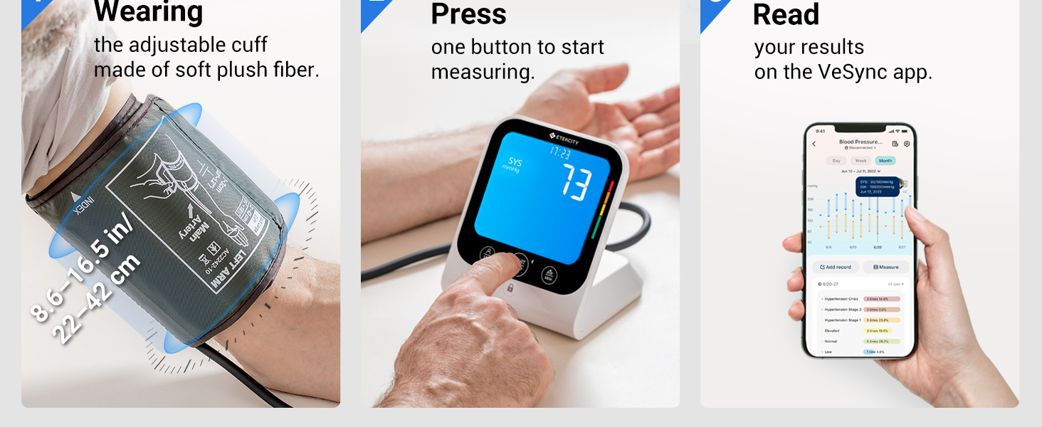 Convenient health monitoring