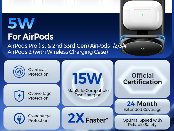 wireless charging station iphone