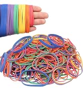 Rubber Bands Assorted Size 0.4bl Colourful Rubber Bands Office Supplies Size#64 Size33 Size32 Siz...
