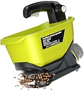 Byutrcfuy Electric Grass Seed Spreader for Ryobi ONE+ 18V Battery, Handheld Fertilizer Spreader f...
