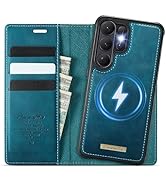 Konstreet for Samsung Galaxy S26 Ultra Case 2 in 1 Magnetic Removable Card Holder Durable Leather...