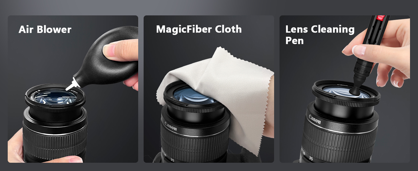 camera lens cleaning kit