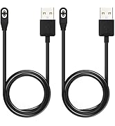 Auarte 2 Pack Replacement Charging Cable for AfterShokz Aeropex AS800,Shokz OpenRun Pro,OpenRun,O...