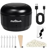 Nose Waxing Kit for Women &amp; Men - Mini Portable Wax Warmer for Nose/Ear/Eyebrow/Beard/Lip Fuzz Ha...