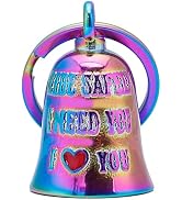 Motorcycle for Bells - Motorcycle Angel Bell for Men Women,Bell Biker Accessory,Guard Riding Safe...
