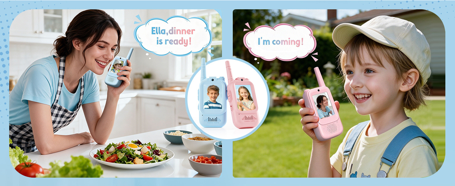 Video Walkie Talkies for Kids