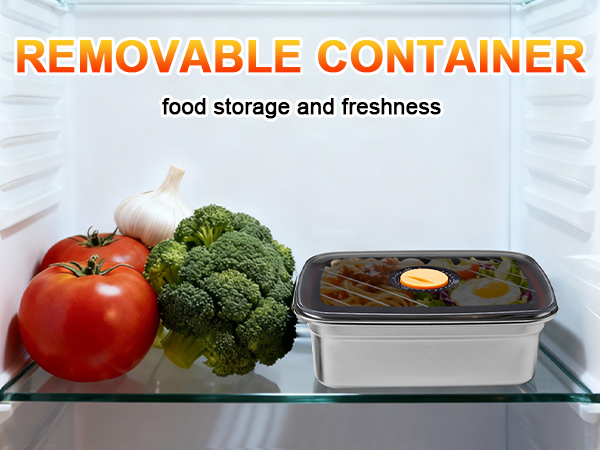 Cordless Electric Lunch Box for Adults, Heated Lunch Box Battery Powered with Automatic Heating