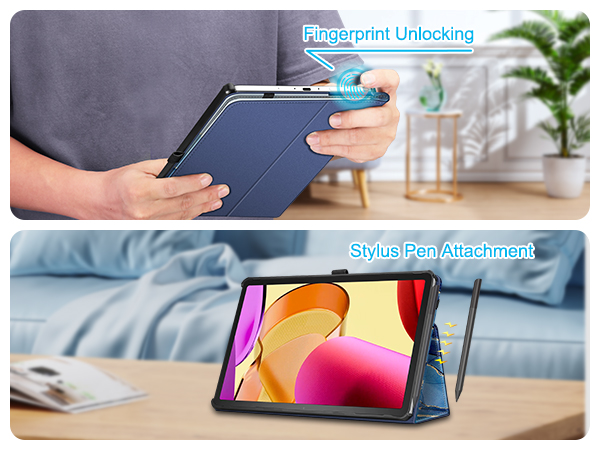 Kindle Fire MAX 11 case cover 2023 sleeve bag flip folding magnetic Rotatable Kickstand Shockproof