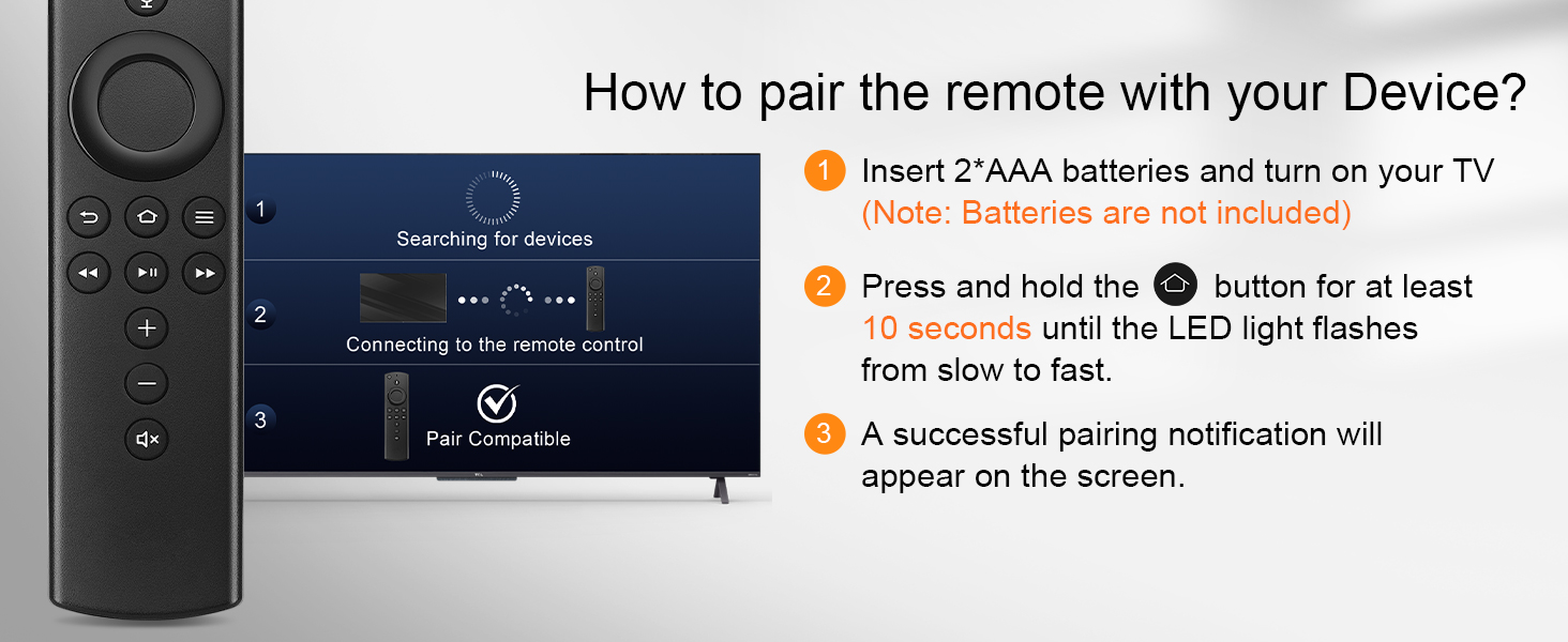 smart tv remote control replacement