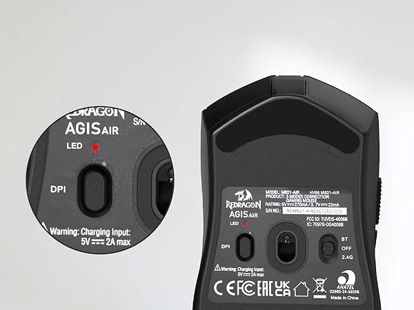 12800 dpi gaming mouse