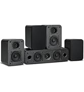 Saiyin Surround Sound Speakers-160 Watts Peak Power, Home Theater Systems with 5.0 Stereo Speaker...