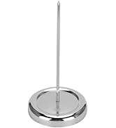Desk Receipt Holder, Stainless Steel Receipt Spike Bill Fork Memo Holder, Receipt Organizer for B...